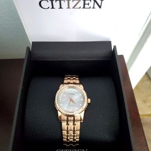 Citizen Silhoutte crystal women's watch